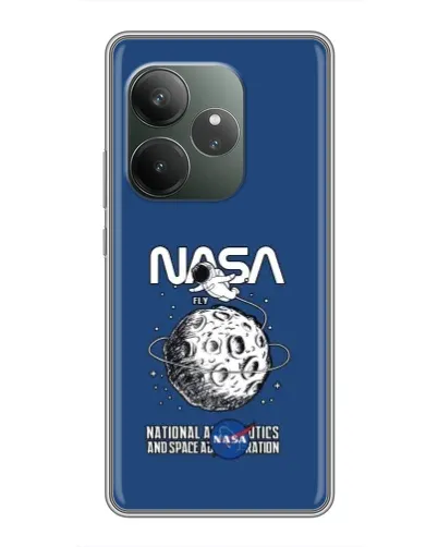 Чехол для RealMe Neo7 с картинкой «NASA — лунная миссия» Чехол для RealMe Neo7 с картинкой «NASA — лунная миссия»