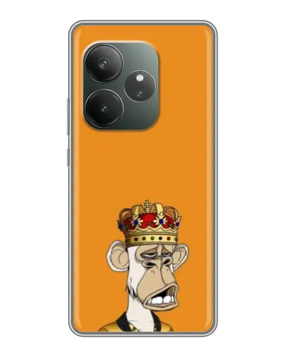 Чехол для RealMe Neo7 с картинкой «Золотая обезьяна Bored Ape» Чехол для RealMe Neo7 с картинкой «Золотая обезьяна Bored Ape»