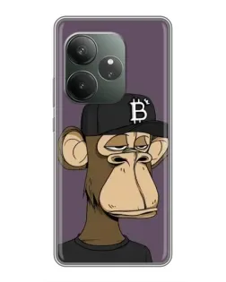 Чехол для RealMe Neo7 с картинкой «Bored Ape в кепке» Чехол для RealMe Neo7 с картинкой «Bored Ape в кепке»