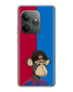 Чехол для RealMe Neo7 с картинкой «Bored Ape — фанат Барсы» Чехол для RealMe Neo7 с картинкой «Bored Ape — фанат Барсы»