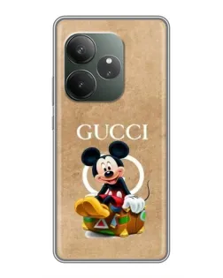 Чохол для RealMe Neo7 з картинкою «Міккі Маус Gucci — крафт» Чохол для RealMe Neo7 з картинкою «Міккі Маус Gucci — крафт»