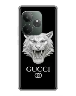 Чохол для RealMe Neo7 з картинкою «Gucci — срібний лев» Чохол для RealMe Neo7 з картинкою «Gucci — срібний лев»