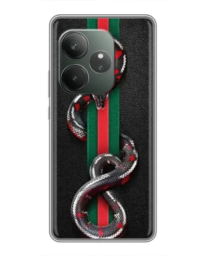 Чохол для RealMe Neo7 з картинкою «Gucci — змія на смузі» Чохол для RealMe Neo7 з картинкою «Gucci — змія на смузі»