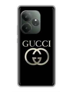 Чохол для RealMe Neo7 з картинкою «Gucci — золото на чорному» Чохол для RealMe Neo7 з картинкою «Gucci — золото на чорному»