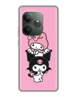 Чохол для RealMe Neo7 з картинкою «My Melody та Kuromi» Чохол для RealMe Neo7 з картинкою «My Melody та Kuromi»
