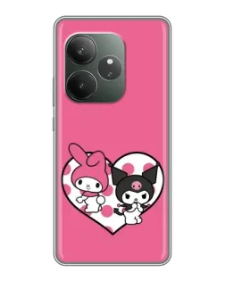 Чохол для RealMe Neo7 з картинкою «Kuromi та My Melody» Чохол для RealMe Neo7 з картинкою «Kuromi та My Melody»
