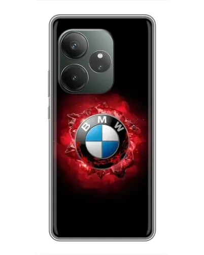 Чехол для RealMe Neo7 с картинкой «Логотип BMW — вспышка» Чехол для RealMe Neo7 с картинкой «Логотип BMW — вспышка»