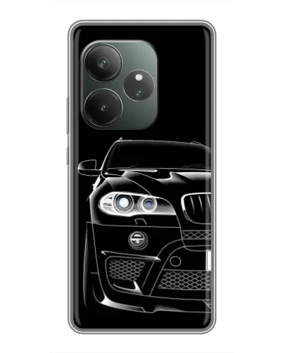 Чехол для RealMe Neo7 с картинкой «Темный силуэт BMW» Чехол для RealMe Neo7 с картинкой «Темный силуэт BMW»
