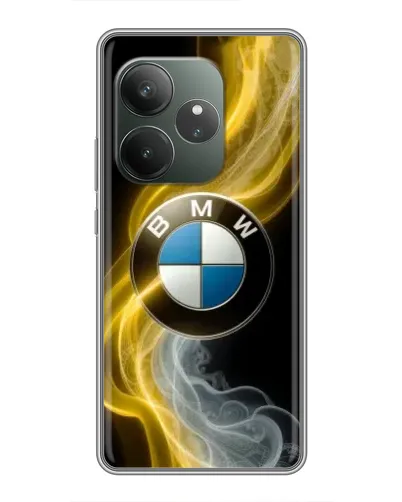 Чехол для RealMe Neo7 с картинкой «Золотистый дым BMW» Чехол для RealMe Neo7 с картинкой «Золотистый дым BMW»