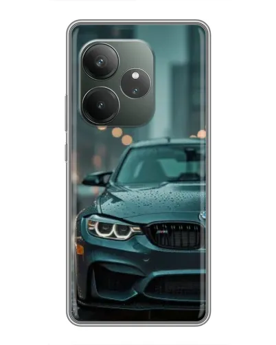 Чехол для RealMe Neo7 с картинкой «BMW в огнях города» Чехол для RealMe Neo7 с картинкой «BMW в огнях города»