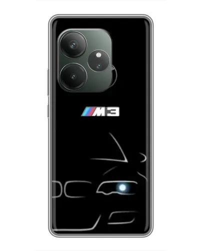 Чехол для RealMe Neo7 с картинкой «Минималистичный принт BMW M3» Чехол для RealMe Neo7 с картинкой «Минималистичный принт BMW M3»