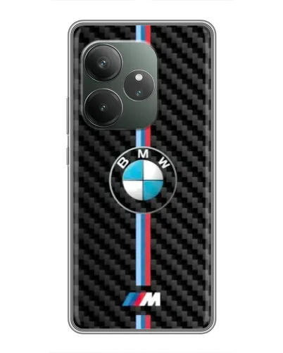 Чехол для RealMe Neo7 с картинкой «Эмблема BMW и карбон» Чехол для RealMe Neo7 с картинкой «Эмблема BMW и карбон»