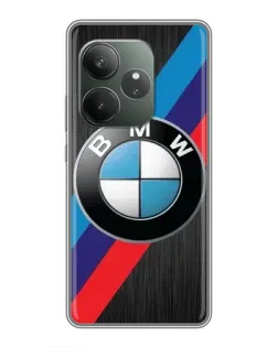 Чехол для RealMe Neo7 с картинкой «BMW M-stripes стиль»
