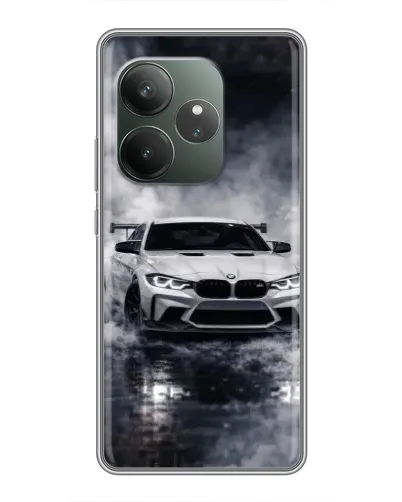 Чехол для RealMe Neo7 с картинкой «BMW сквозь туман» Чехол для RealMe Neo7 с картинкой «BMW сквозь туман»