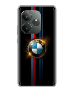 Чехол для RealMe Neo7 с картинкой «BMW M-Power неон»
