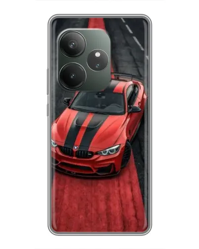 Чехол для RealMe Neo7 с картинкой «BMW на красной дорожке» Чехол для RealMe Neo7 с картинкой «BMW на красной дорожке»