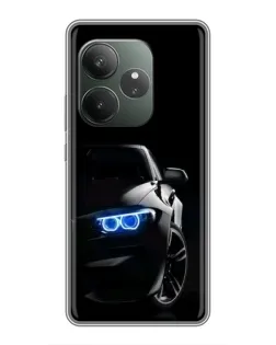 Чехол для RealMe Neo7 с картинкой «BMW — ночной взгляд» Чехол для RealMe Neo7 с картинкой «BMW — ночной взгляд»