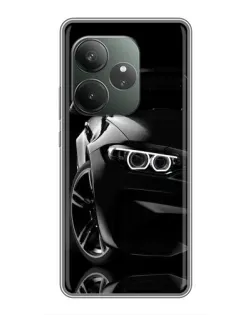 Чехол для RealMe Neo7 с картинкой «Черная BMW — профиль» Чехол для RealMe Neo7 с картинкой «Черная BMW — профиль»