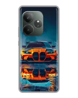 Чехол для RealMe Neo7 с картинкой «BMW — золотая эмблема» Чехол для RealMe Neo7 с картинкой «BMW — золотая эмблема»