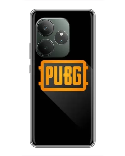 Чехол для RealMe Neo7 с картинкой «PUBG — рамка лого» Чехол для RealMe Neo7 с картинкой «PUBG — рамка лого»