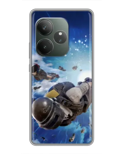 Чехол для RealMe Neo7 с картинкой «Десант PUBG — прыжок» Чехол для RealMe Neo7 с картинкой «Десант PUBG — прыжок»