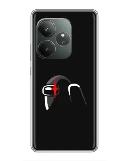 Чехол для RealMe Neo7 с картинкой «Among Us шлем»