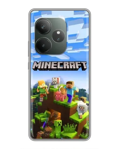 Чехол для RealMe Neo7 с картинкой «Minecraft классический мир» Чехол для RealMe Neo7 с картинкой «Minecraft классический мир»