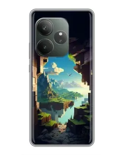 Чехол для RealMe Neo7 с картинкой «Вид из пещеры» Чехол для RealMe Neo7 с картинкой «Вид из пещеры»