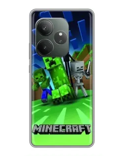 Чехол для RealMe Neo7 с картинкой «Команда героев игры» Чехол для RealMe Neo7 с картинкой «Команда героев игры»