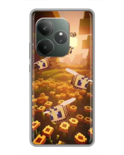 Чехол для RealMe Neo7 с картинкой «Поле подсолнухов» Чехол для RealMe Neo7 с картинкой «Поле подсолнухов»