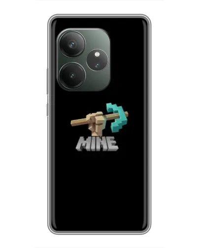 Чехол для RealMe Neo7 с картинкой «Алмазная кирка» Чехол для RealMe Neo7 с картинкой «Алмазная кирка»