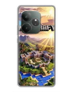 Чехол для RealMe Neo7 с картинкой «Minecraft панорама» Чехол для RealMe Neo7 с картинкой «Minecraft панорама»