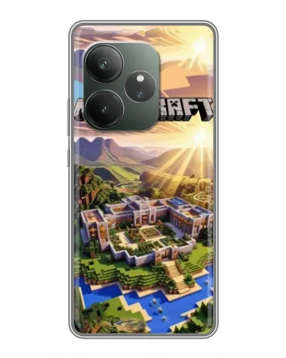 Чехол для RealMe Neo7 с картинкой «Minecraft панорама» Чехол для RealMe Neo7 с картинкой «Minecraft панорама»