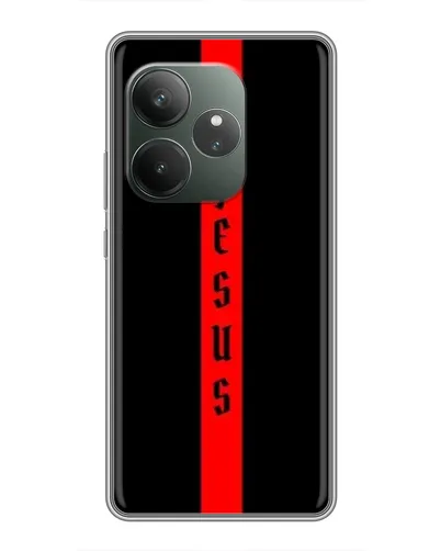 Чехол для RealMe Neo7 с картинкой «Красная линия веры» Чехол для RealMe Neo7 с картинкой «Красная линия веры»