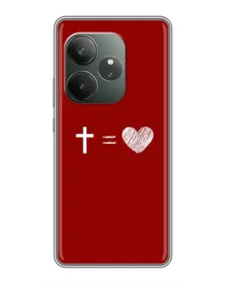 Чехол для RealMe Neo7 с картинкой «Уравнение любви» Чехол для RealMe Neo7 с картинкой «Уравнение любви»