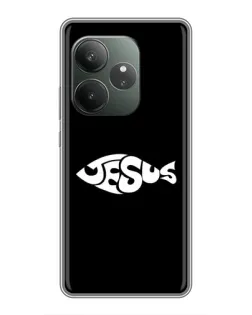 Чехол для RealMe Neo7 с картинкой «Рыба Jesus» Чехол для RealMe Neo7 с картинкой «Рыба Jesus»