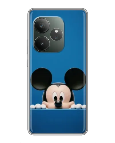 Чехол для RealMe Neo7 с картинкой «Микки выглядывает»