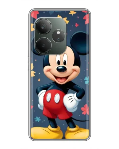 Чехол для RealMe Neo7 с картинкой «Осенний Mickey Mouse»