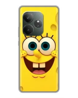 Чехол для RealMe Neo7 с картинкой «Губка Боб улыбка» Чехол для RealMe Neo7 с картинкой «Губка Боб улыбка»