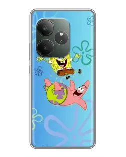 Чехол для RealMe Neo7 с картинкой «Спанч Боб и Патрик» Чехол для RealMe Neo7 с картинкой «Спанч Боб и Патрик»