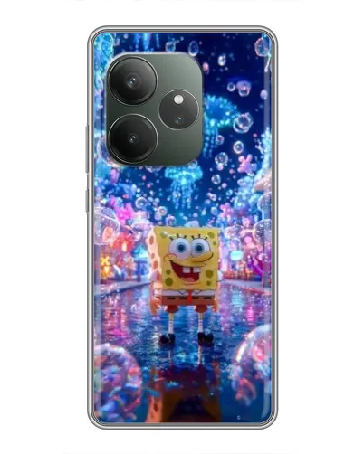 Чехол для RealMe Neo7 с картинкой «Неоновый океан» Чехол для RealMe Neo7 с картинкой «Неоновый океан»