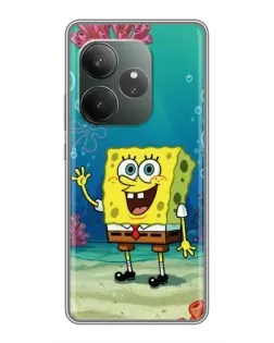 Чехол для RealMe Neo7 с картинкой «Подводный привет» Чехол для RealMe Neo7 с картинкой «Подводный привет»
