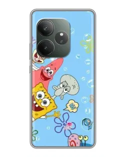 Чехол для RealMe Neo7 с картинкой «Веселые пузырьки» Чехол для RealMe Neo7 с картинкой «Веселые пузырьки»