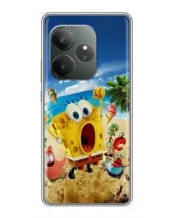 Чехол для RealMe Neo7 с картинкой «Развлечения на пляже» Чехол для RealMe Neo7 с картинкой «Развлечения на пляже»