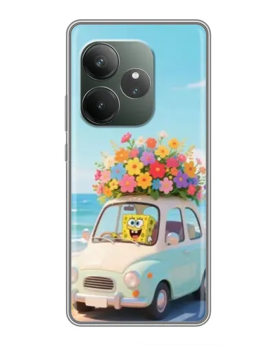 Чехол для RealMe Neo7 с картинкой «Автомобильное путешествие» Чехол для RealMe Neo7 с картинкой «Автомобильное путешествие»