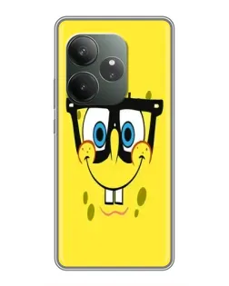 Чехол для RealMe Neo7 с картинкой «Минималистичный Спанч Боб» Чехол для RealMe Neo7 с картинкой «Минималистичный Спанч Боб»