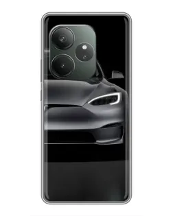 Чехол для RealMe Neo7 с картинкой «Tesla Model S Look» Чехол для RealMe Neo7 с картинкой «Tesla Model S Look»