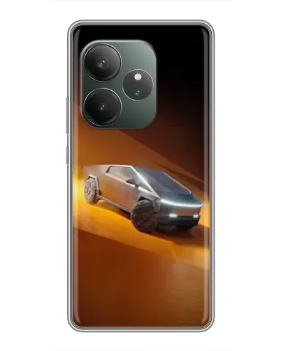 Чехол для RealMe Neo7 с картинкой «Cybertruck в пустыне» Чехол для RealMe Neo7 с картинкой «Cybertruck в пустыне»