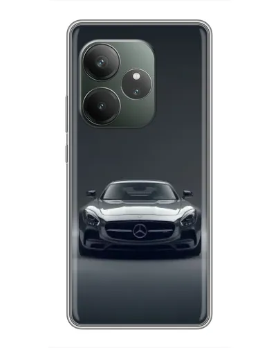 Чехол для RealMe Neo7 с картинкой «Mercedes на черном» Чехол для RealMe Neo7 с картинкой «Mercedes на черном»