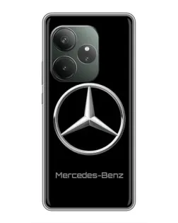Чехол для RealMe Neo7 с картинкой «Mercedes Silver Logo»